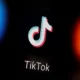 TikTok app logo on digital screen