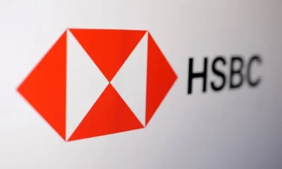 HSBC logo on a white background