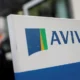 Aviva logo on company building exterior