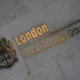 London Stock Exchange Group logo on building wall.