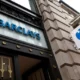 Barclays bank building exterior signage