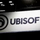 Ubisoft logo on display sign at event