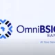 OmniBSIC Bank logo with African continent map